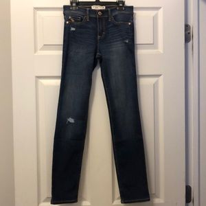 Abercrombie Kids skinny jeans with ripped detail